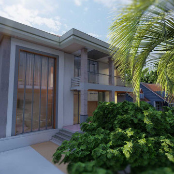 architectural design of residential project