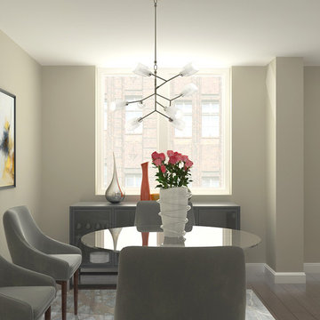 Contemporary dining room