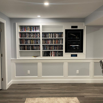 Basement Remodel, Amherst, NH