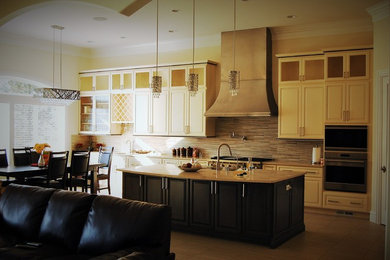 Inspiration for a large timeless kitchen remodel in Seattle