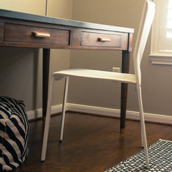 Midcentury desk graphite top - Furniture