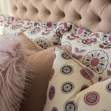 Soft Blush Bedroom in Pasadena