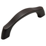 Cosmas - Cosmas 9444-3ORB Oil Rubbed Bronze Contemporary Cabinet Pull - 3" Hole Centers