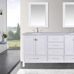 White Bathroom Vanities - Bathroom Vanities And Sink Consoles