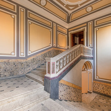 Ristrutturazione ambienti comuni palazzo storico - Sorrento