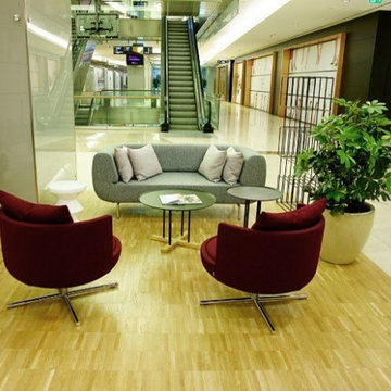 Round Lounge Chair by B&T