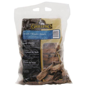 GrillPro 00201 Mesquite Flavor Wood Chunks, 5 Lbs