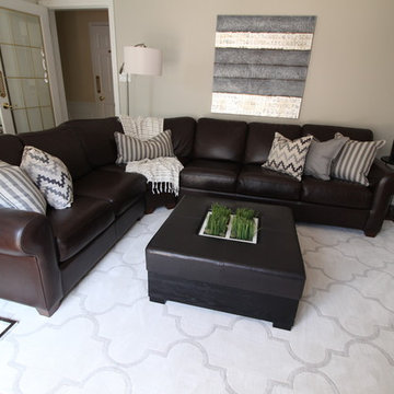 Family Room Refresh ~ The Expert Touch Interiors