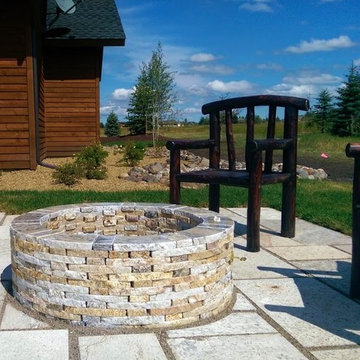Recycled Granite Fire pits and Fire tables