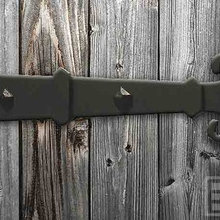 Decorative gate hinges
