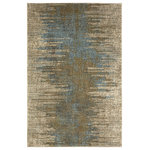 Karastan - Karastan Arielle Bronze Area Rug, 2'4"x7'10" - Fashion for your floor, adorn your surfaces with the abstract artistry of the Arielle area rug. Rich with details, including contemporary color erosion techniques, dimensional striations and subtle distressing, the Arielle features hues of bronze, jadeite, hazelnut, willow grey and bone white. A debut from the legendary textile fashion designer, Virginia Langley, the Arielle is luxuriously finished with the worry free comfort of Karastan Rugs' exclusive SmartStrand yarn. The strength of SmartStrand, which features a built-in lifetime stain resistance, meets the sumptuous softness of silk in this premium quality rug from Karastan Rugs' Touchstone Collection