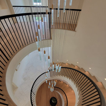 Project #158 | Contemporary Curved Staircase