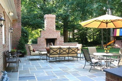 Elegant patio photo in Charlotte