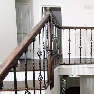 Breathtaking Staircase: Refinishing Job in Wilmette, IL