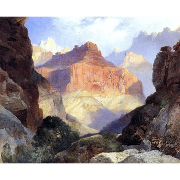 Thomas Moran Under the Red Wall- Grand Canyon of Arizona Wall Decal