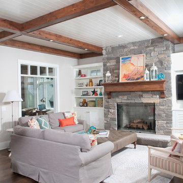Domestic Flooring - Hickory Stained