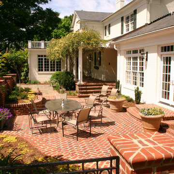 Foxcroft Custom Garage/Guesthouse, Pool, Charleston style garden