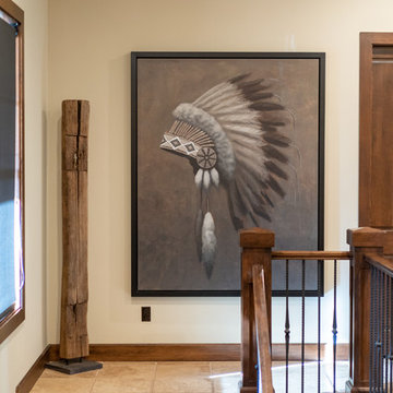 Pacific Northwest River Lodge Home