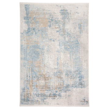 Weave & Wander Lindstra Blue/Gray 3'1"x10' Rug