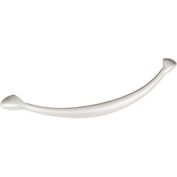 Elements - 128mm Tall Arch Cabinet Pull - Dull Nickel