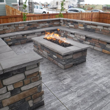 Colorado Gas Fire Pit Projects VI