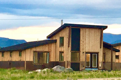 Minimalist home design photo in Denver