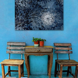 Blue Floral Burst - Products