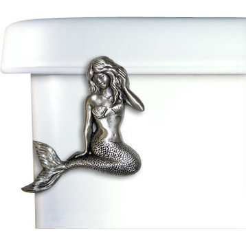 Sitting Mermaid Toilet Handle