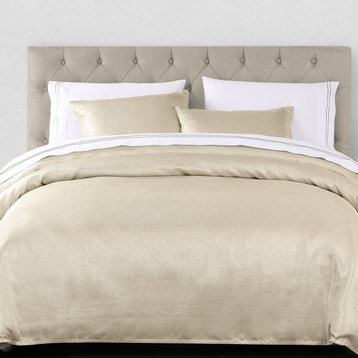 Marilyn Modern Bubble Comforter Set, 3-Piece, Gold, Super King