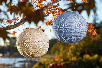Tyvek Stella Solar Lanterns - Stella Boho Globe