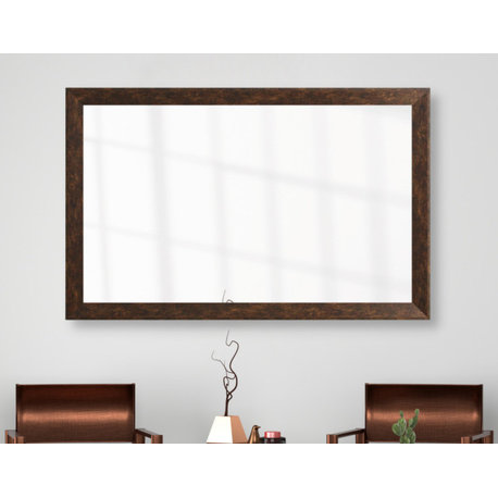 LaRue Framed Wall Mirror, Bronze, 20" X 24"