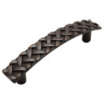 Cosmas - Cabinet Pull, Oil Rubbed Bronze Braided, Set of 10 - Price is for 10 pulls