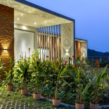 Night architectural view