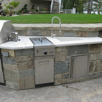 Parnell outdoor kitchen