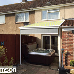Retractable Fabric Canopies - Pergolas, Arbours & Trellises