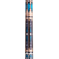 Pool Cue - Viking Two Feather White Wolf - Game Table Accessories