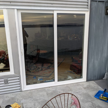 West Seattle - Sliding Door Installation and Water Intrusion Restoration