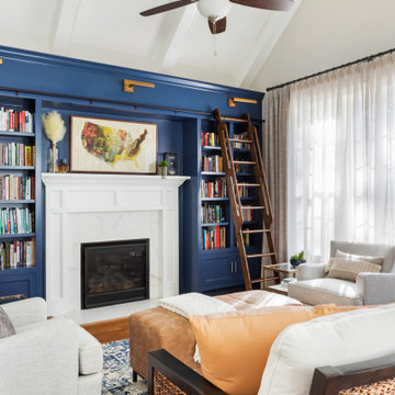 Home Library in Chapel Hill