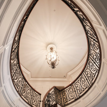 Project #74 | Circular Staircase with Hand-Forged Metal Panels