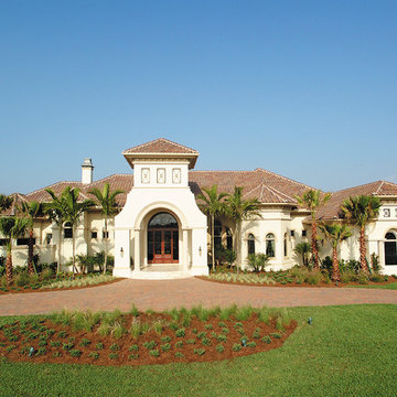 Sater Design Collection's 6937 "Trissinio" Home Plan