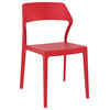 Snow Dining Chair, Red, Set of 2