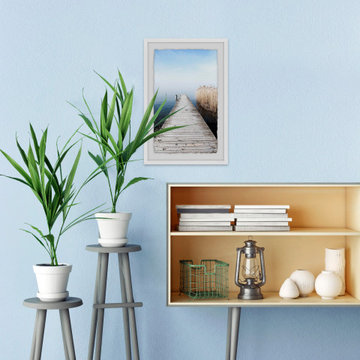 "Path to Serenity" Framed Painting Print