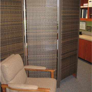Wicker Room Divider Partition