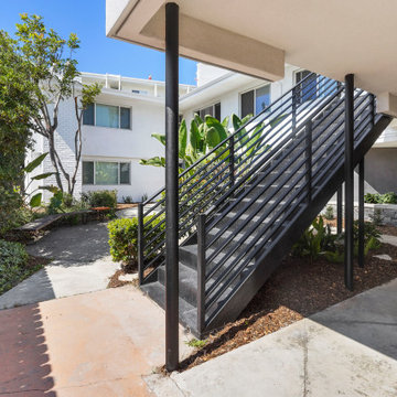 Exterior building renovation in Redondo Beach by Katz Design & Builders CA