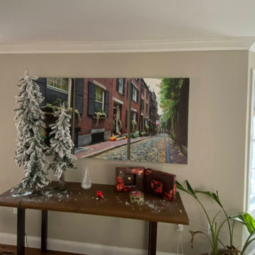 Custom wall art from Boston