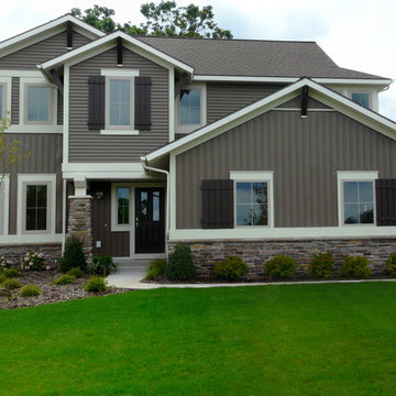 Front Elevations of the Newport House Plan