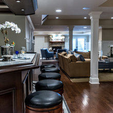 downstairs room