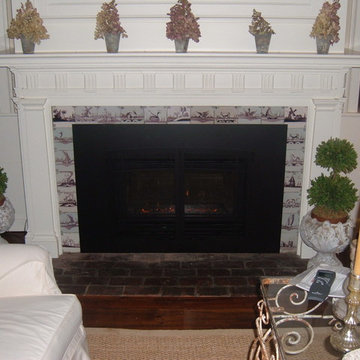 Gas fireplace inserts