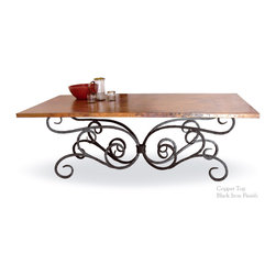 Alexander Dining Table by Mathews & Co. | 42 x 84 Table - Dining Tables