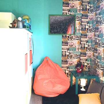 Une chambre super héros pour petit garçon